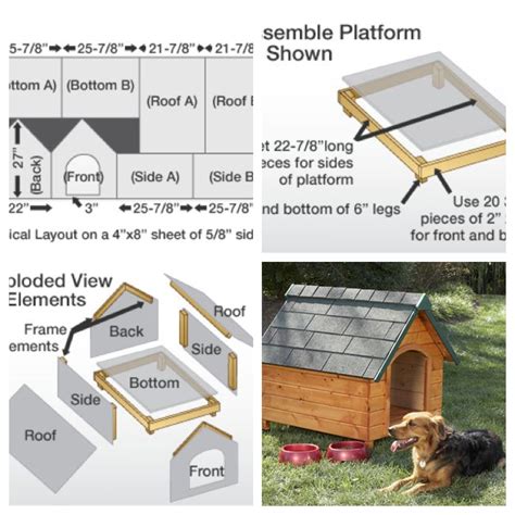 diy wild dog house plans